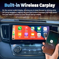 Autoradio Android Écran 10,25 Pouces Toyota RAV4 XA40 2012-2019 CarPlay Sans Fil GPS 4G