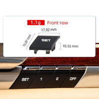 Bouton de Réglage de Siège Porsche Panamera 2010-2016 — vue arrière