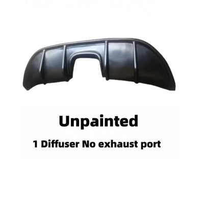 Diffuseur Arrière Ford Fiesta 2009-2015 Double Échappement