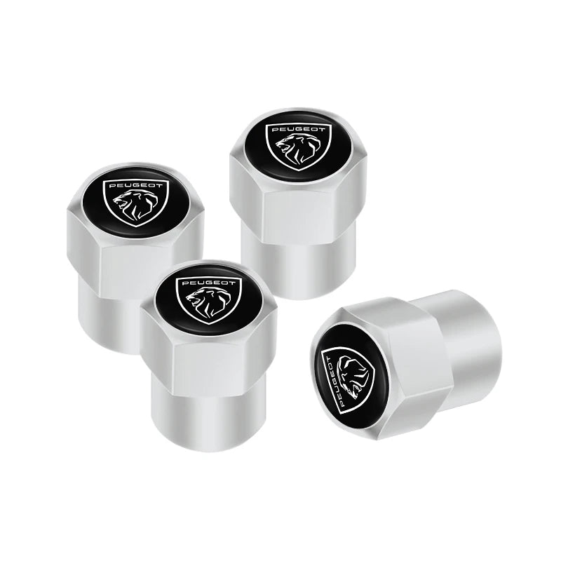 Bouchons de Valve Peugeot 208 308 508 Anti-Poussière — détail du support