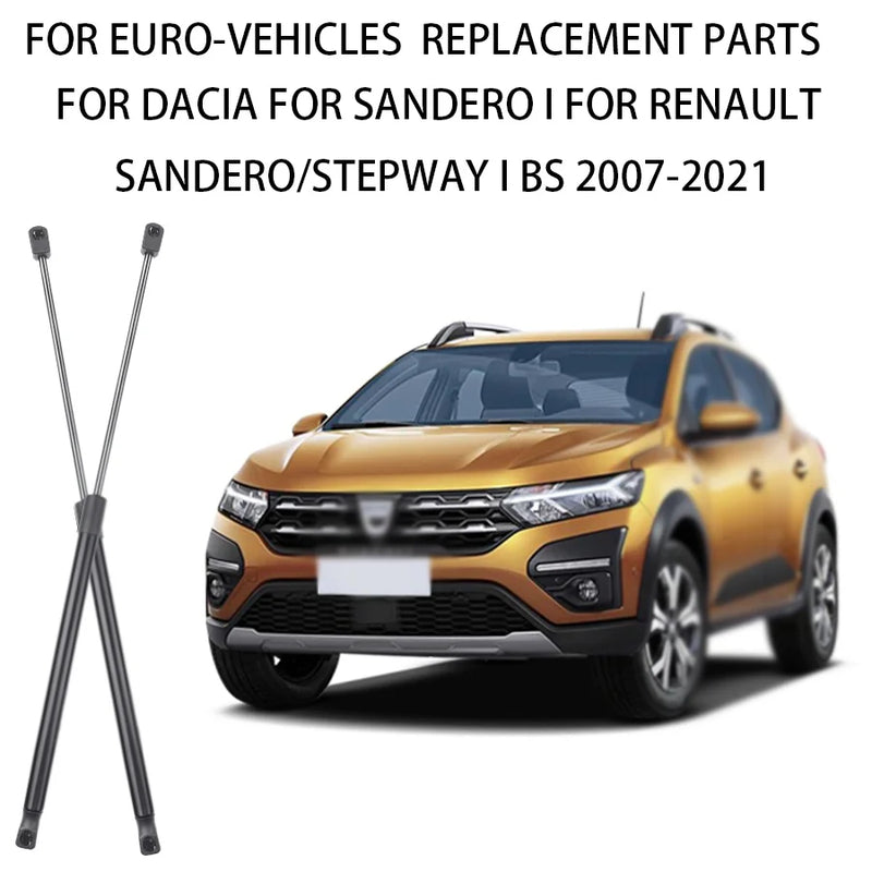 Vérins de Hayon Dacia Sandero Stepway 2007-2021 520 mm Paire