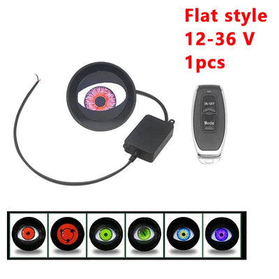 Phares LED Œil du Diable 3 Pouces 6 Modes Dynamiques