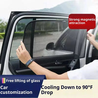Pare-Soleil Magnétique Renault Clio 4 Vitres Latérales Arrière Lunette Pare-Brise