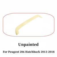 Becquet Peugeot 206 2013-2018 — vue de face