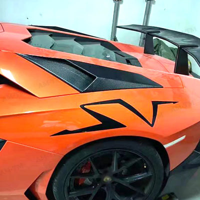 Diffuseur Aération Arrière Carbone Lamborghini Aventador