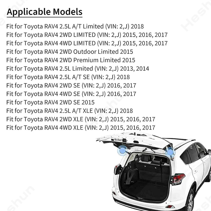 Vérin Électrique de Hayon Toyota RAV4 2013-2018
