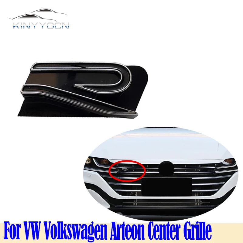 Calandre centrale de pare-chocs avant pour VW Arteon 2019-2023 – Grille en ABS