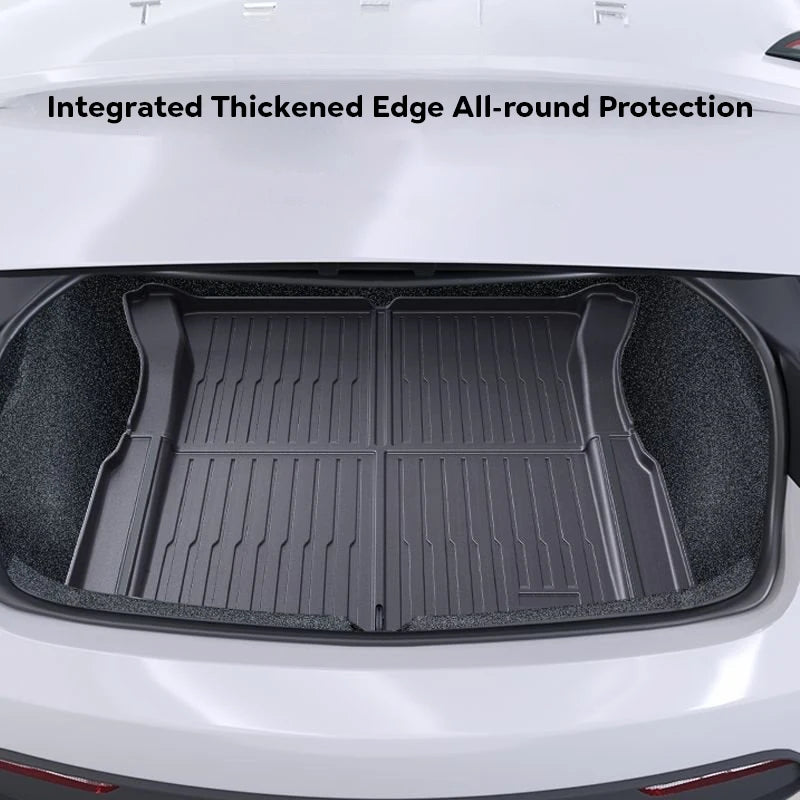 Tapis de Coffre Avant et Arrière Tesla Model 3 Highland 2024 TPE Étanche