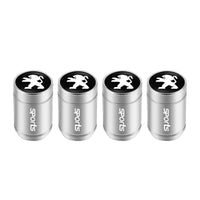 Bouchons de Valve Peugeot 208 308 508 Anti-Poussière