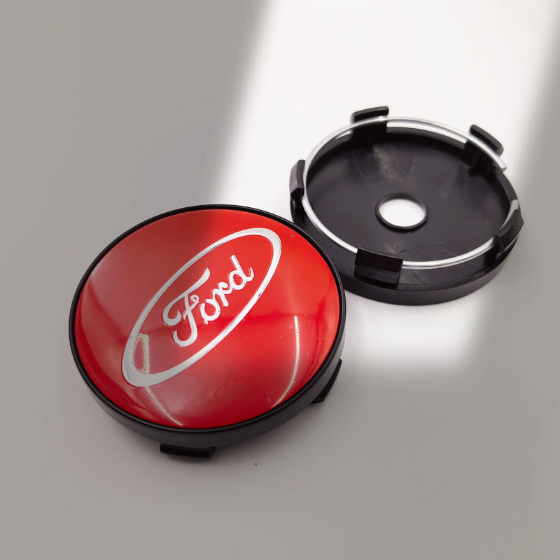 Cache-Moyeux Ford 54mm 56mm 60mm 65mm 68mm Emblème — vue en situation