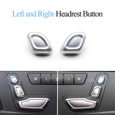 Cache-Boutons de Réglage de Siège Mercedes W204 W212 W166