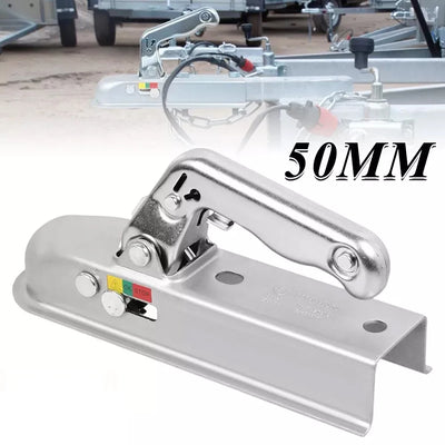 Tête d'Attelage 50 mm Acier Pressé 750 kg