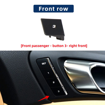 Bouton de Réglage de Siège Porsche Cayenne 2011-2017