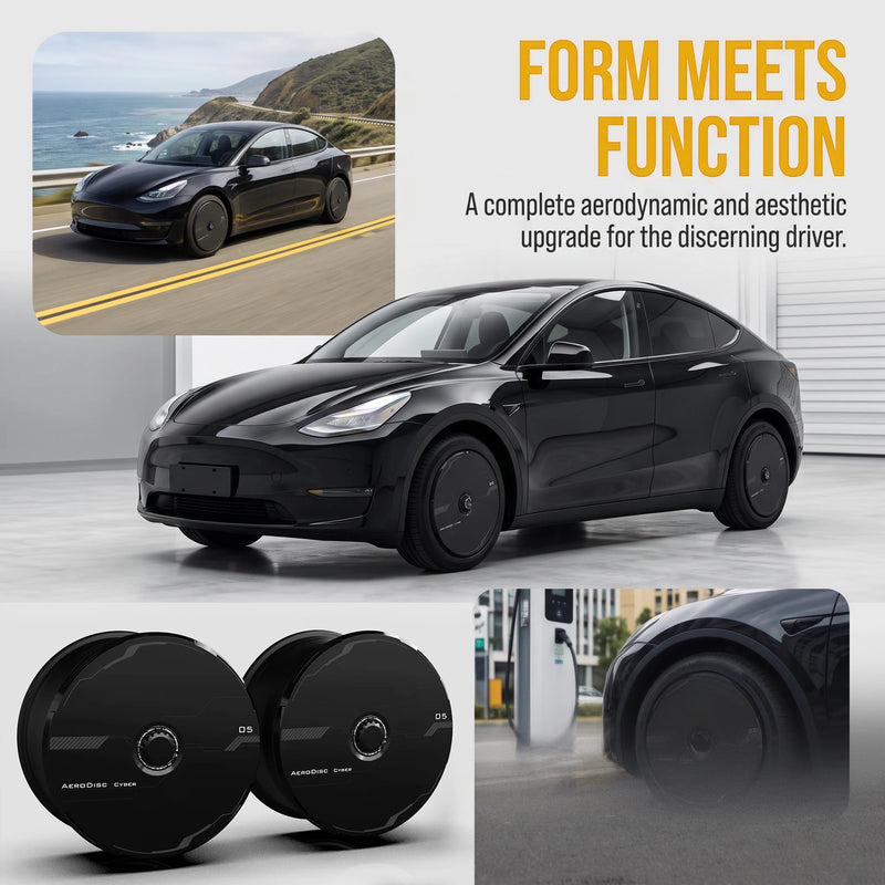 Enjoliveurs Complets Tesla Model 3 Y Highland Juniper 18 19 20 Pouces Lot de 4 Caches de Roues Noir ou Blanc
