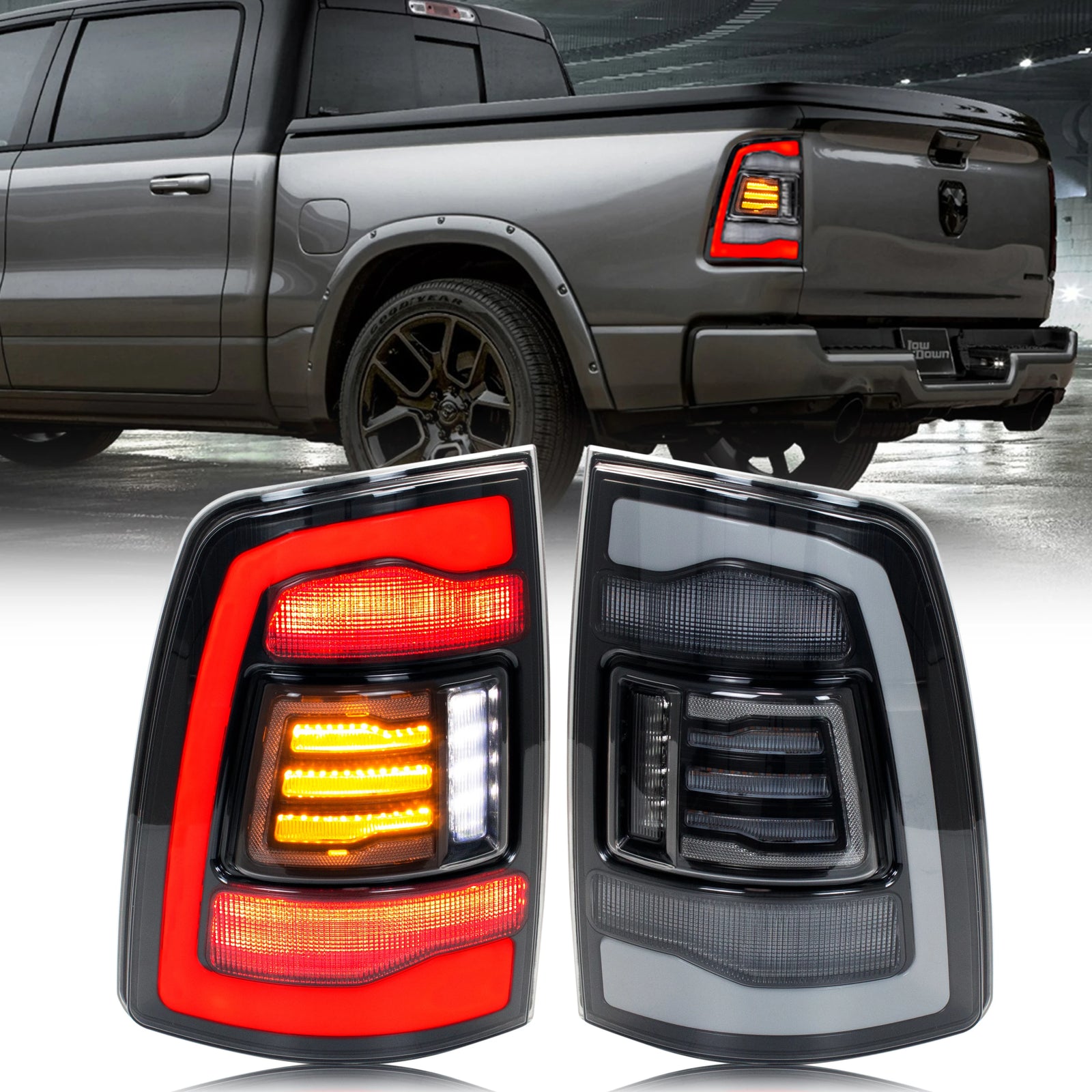 Feux Arrière LED Dodge Ram 1500 2500 3500 2009-2018