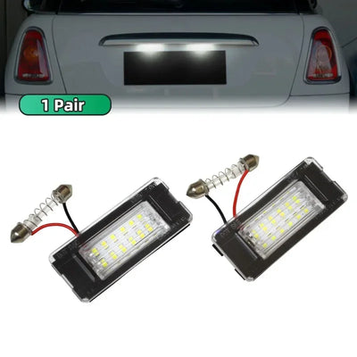 Éclairage de Plaque LED Mini Cooper R50-R59 Sans Erreur