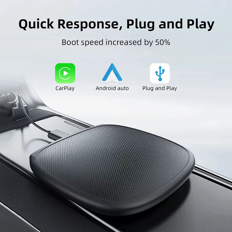 Boîtier CarPlay Renault AI Box 4G 64 Go GPS Sans Fil