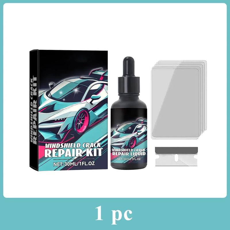 Kit de Réparation Pare-Brise Voiture Résine 30 ml