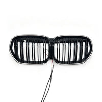 Calandre Avant à Double Barre Éclairée LED BMW X1 F48 LCI 2020-2022 Noir