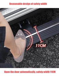 Marchepieds Électriques Toyota Hilux Revo Vigo Aluminium Rétractables Latéraux