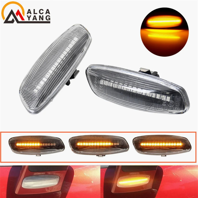 Clignotant Répétiteur Latéral LED Dynamique Peugeot 207 308 3008 5008 RCZ Citroën C3 C4 C5 DS3 DS4 Fumé ou Cristal