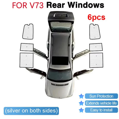 Pare-Soleil Rétractable Mitsubishi Pajero 4 V80 2006-2021