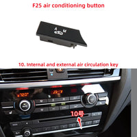 Bouton de Climatisation BMW X3 F25 X4 F26 2011-2017 — exemple de montage