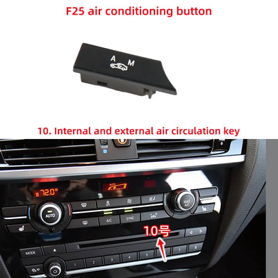 Bouton de Climatisation BMW X3 F25 X4 F26 2011-2017