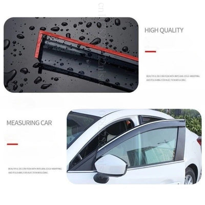 Déflecteurs de Vitres Anti-Pluie et Pare-Soleil BYD Dolphin