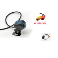Caméra de Recul AHD Fisheye Bague Bleue Support Métal