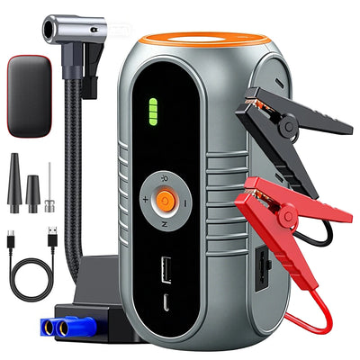 Démarreur de Batterie 2000A Compresseur 150 PSI 12V