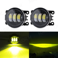 Antibrouillards LED Ronds Universels Étanches 12V la Paire