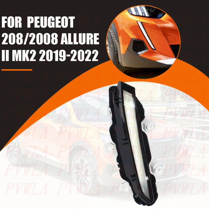 Feux de Jour LED DRL Peugeot 208 II 2019-2022