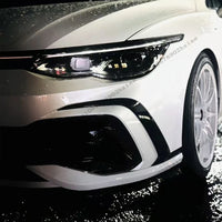 Ailettes de Pare-Chocs Avant Volkswagen Golf 8 GTI R-Line