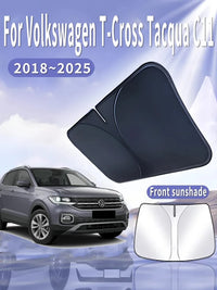Pare-Soleil Pare-Brise VW T-Cross 2018-2025 Pliable Isolation Thermique Anti-UV