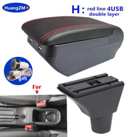 Accoudoir Central Citroën C3 C4 Coulissant 4 ou 9 USB Double Rangement