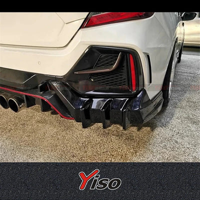 Diffuseur Arrière Carbone Honda Civic Type R FK8 2017-2019