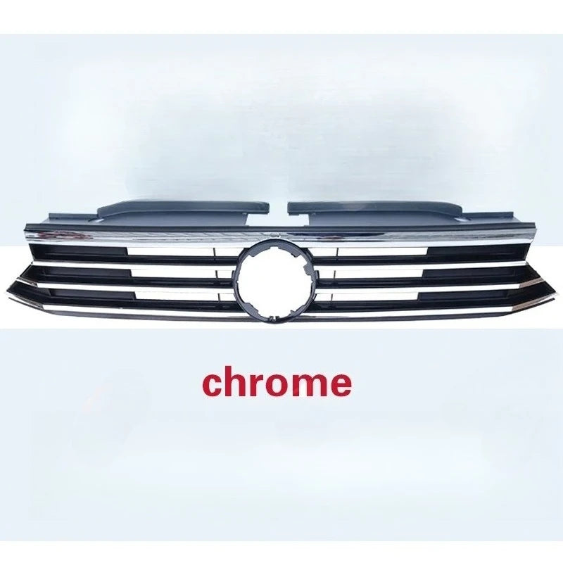 Calandre Avant ABS Volkswagen Passat B8 2016-2018 Berline Variant Alltrack Noir Mat, Noir Brillant ou Chromée