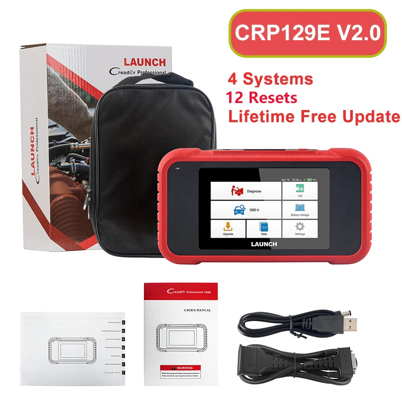 Diagnoseträger Launch X431 CRP123E V2.0 und CRP129E V2.0