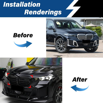 Calandre BMW X5 G05 G18 2018-2024 Style X5M