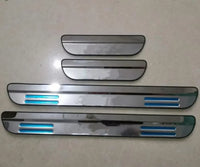 Seuils de Porte Inox Honda Civic 2016-2019 Plaques de Bienvenue Anti-Rayures Lot de 4