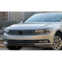 Calandre Avant ABS Volkswagen Passat B8 2016-2018 Berline Variant Alltrack Noir Mat, Noir Brillant ou Chromée