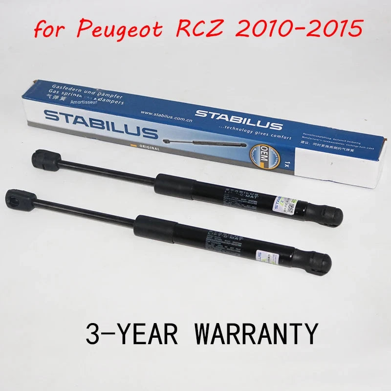 Vérins de Capot Peugeot RCZ 2010-2015 Lot de 2 Réf YM17341080