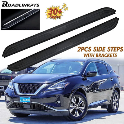 Marchepieds Latéraux Aluminium Larges Nissan Murano 2015-2024