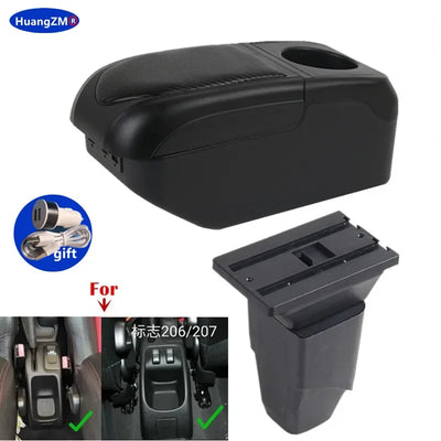 Accoudoir Central Peugeot 206 et 206 CC avec Chargeur USB