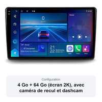 Autoradio CarPlay Citroën C4 Grand Picasso 2006-2013 Android Écran Tactile