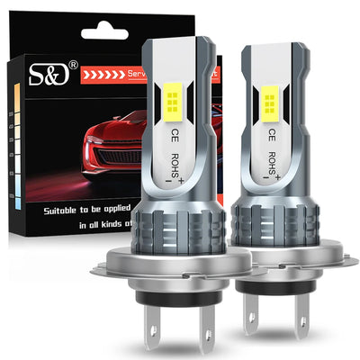 Ampoules LED BMW H8 H11 H4 9005 30000LM Canbus CSP