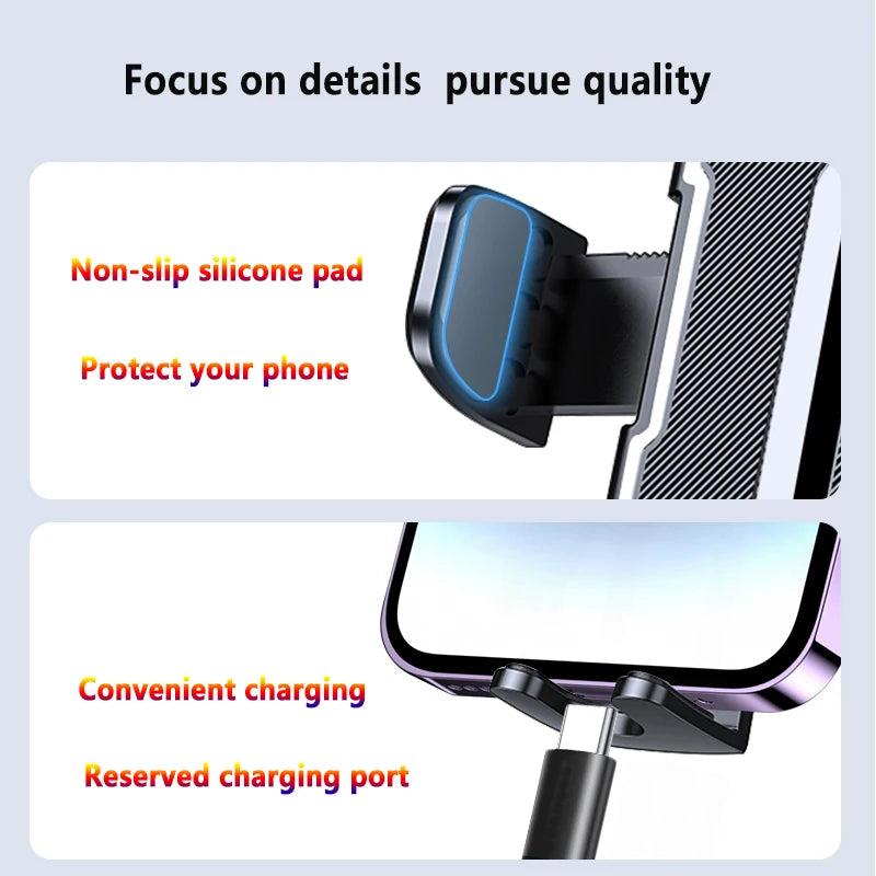 Support Téléphone BMW Série 3 E90 E92 E93 2005-2012 avec Chargeur Sans Fil Magnétique Compatible MagSafe