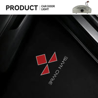 Projecteur de Porte LED Mitsubishi Pajero V80 V87 V93 V97 Montero Grandis Lumière de Bienvenue 2 ou 4 Pièces