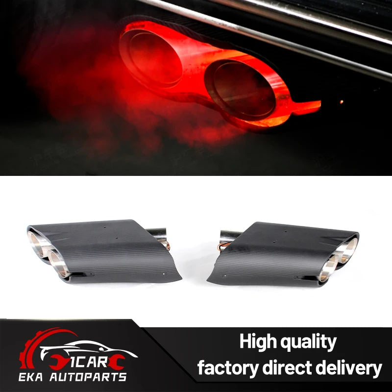 Embout d'Échappement LED Carbone Mercedes Classe G G63 G500